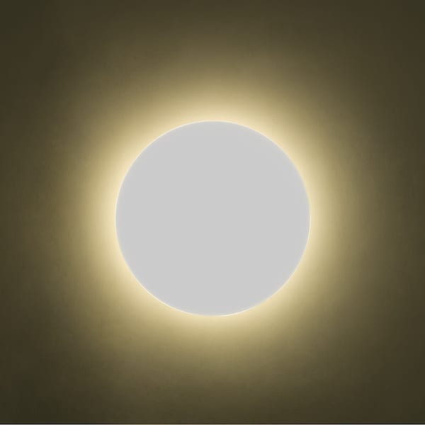 Besa Lighting Halo 10 Wall, White, 1x7W LED HALO10-LED-WH - main